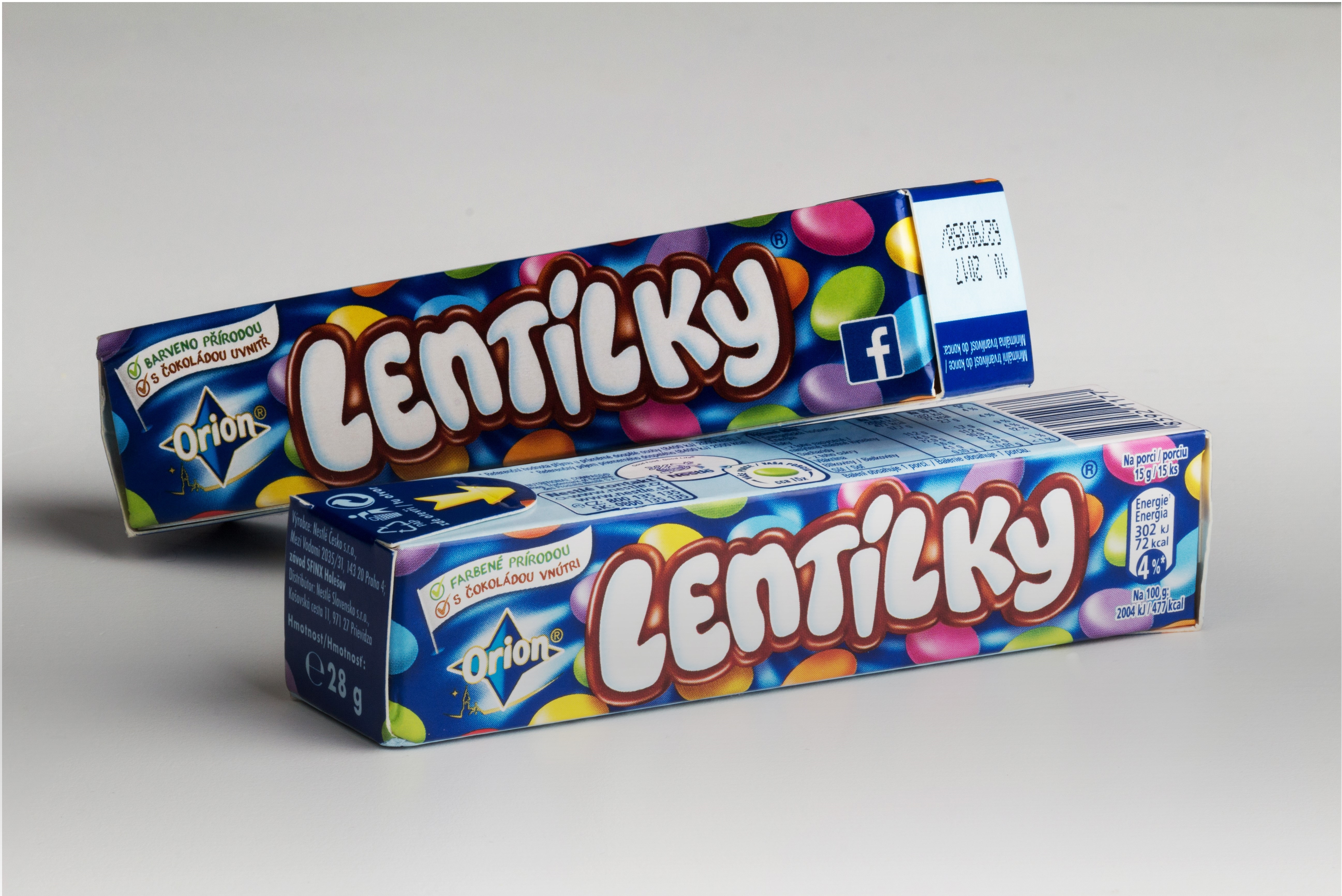 Makro fotografie lentilek – produktové foto studio Svoboda Strmilov, detailní záběry produktů